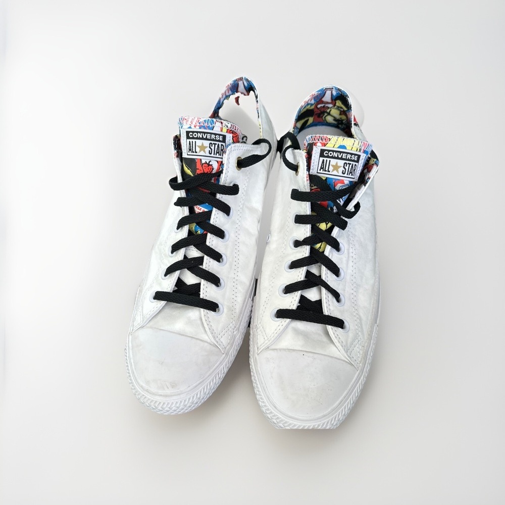 Men's Converse Sneakers Tennis Shoes White Size 13 Mi Gente